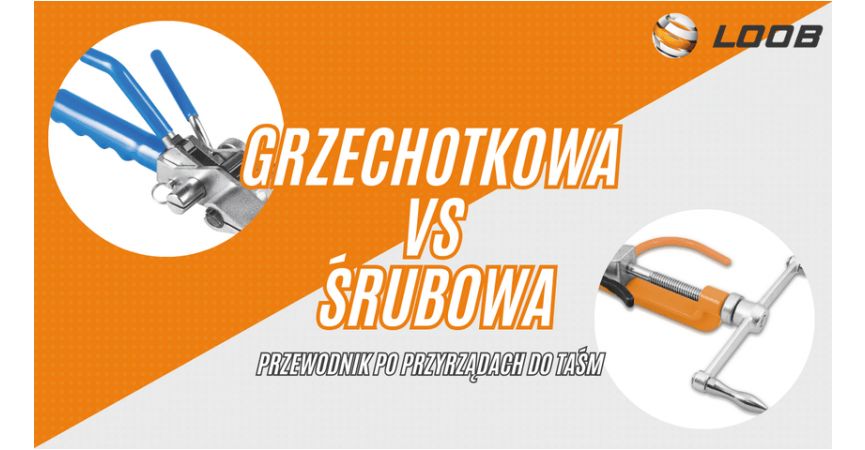 Kompletny przewodnik po przyrządach do taśm Band: Poznaj bandownicę grzechotkową i śrubową