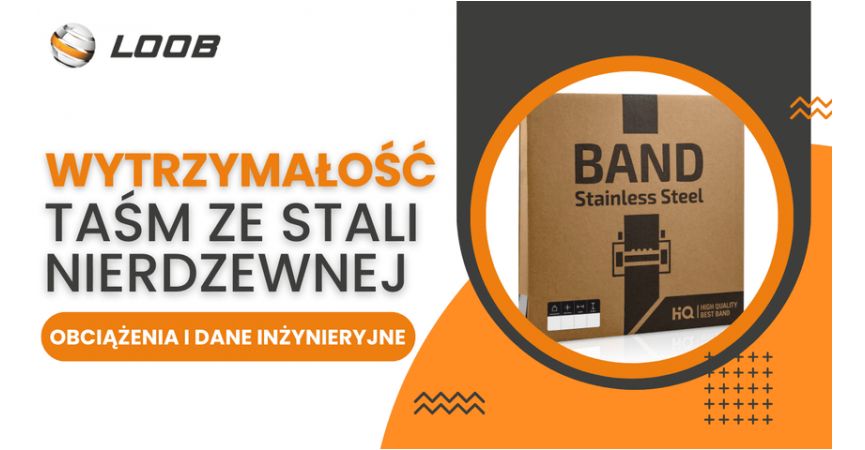 Wytrzymałość taśm ze stali nierdzewnej – obciążenia i dane inżynieryjne