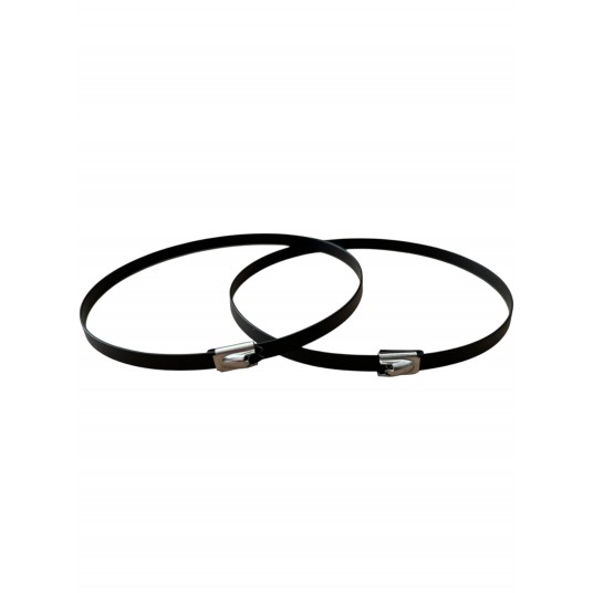 Ball-lock opaska zaciskowa stalowa 650x7,9mm G316 powlekana