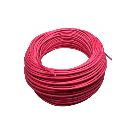 Kabel, przewód ognioodporny 3 x 1,5 mm² czerwony