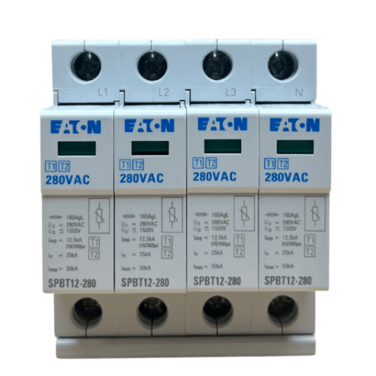 Ogranicznik przepięć EATON AC SPBT12-280 Typ 1+2 4P
