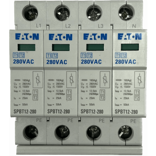 Ogranicznik przepięć EATON AC SPBT12-280 Typ 1+2 4P