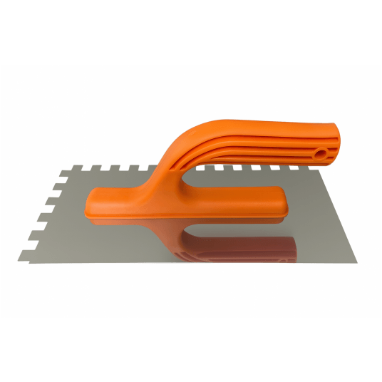 Paca zębata 10x10 mm - 270x125 (stal nierdzewna, uchwyt ABS)