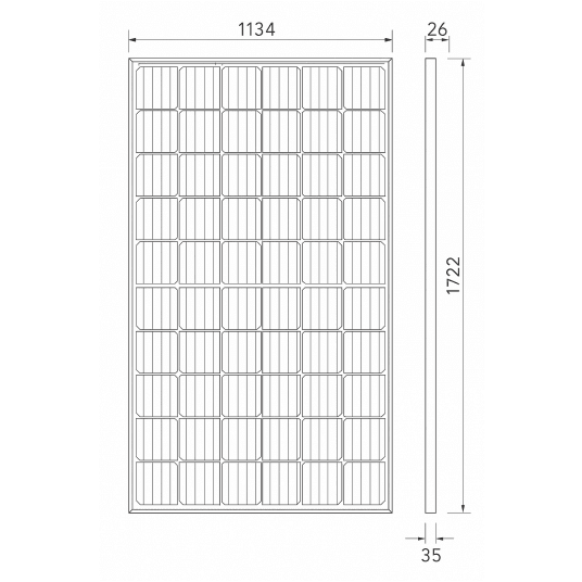 Panel fotowoltaiczny BB ECO-440 Czarna Rama wersja V2 -zdjęcie numer 2