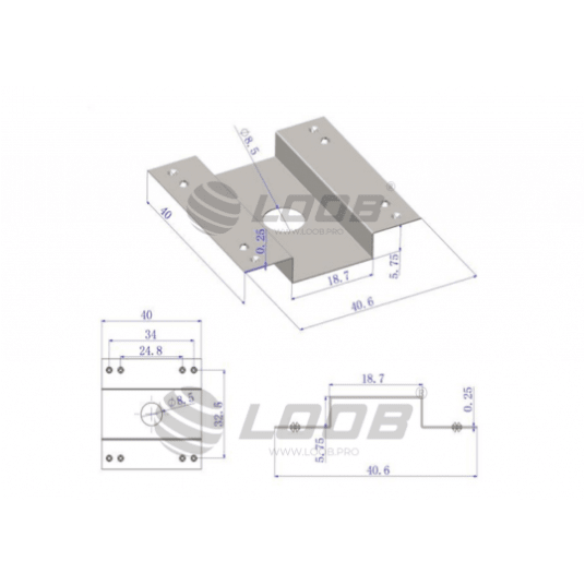 Podkładka uziemiająca do paneli fotowoltaicznych kwadratowa -zdjęcie numer 3