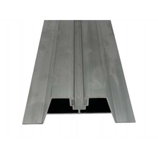 Uchwyt, mostek trapezowy niski 40 mm, dł. 465 mm z EPDM -zdjęcie numer 1