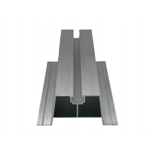 Uchwyt, mostek trapezowy wysoki 70 mm, dł. 330 mm z EPDM -zdjęcie numer 1