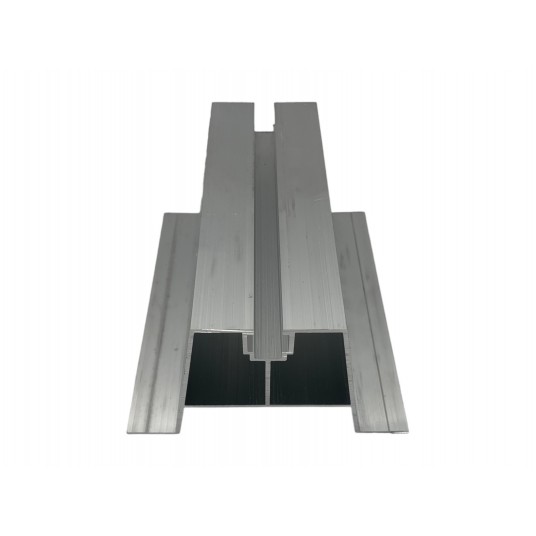 Uchwyt, mostek trapezowy wysoki 70 mm, dł. 400 mm z EPDM