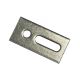 Adapter do śruby dwugwintowej ze stali nierdzewnej gr. 5 mm !!! 82x40x5