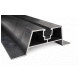 Uchwyt, mostek trapezowy niski 40 mm, dł. 330 mm z EPDM -zdjęcie numer 2