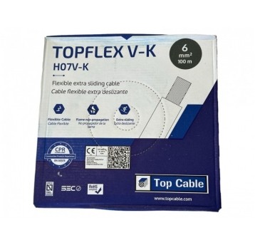 Kabel, przewód uziemiający LGY 6 mm2 żółto-zielony rolka 100 metrów