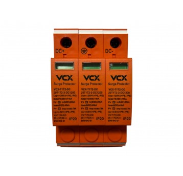 Ogranicznik przepięć DC VCX T1+T2 3P 1200V B+C 14kA