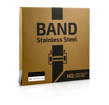 Taśma nierdzewna 20x0,7mm 25m gatunek 201 Karton