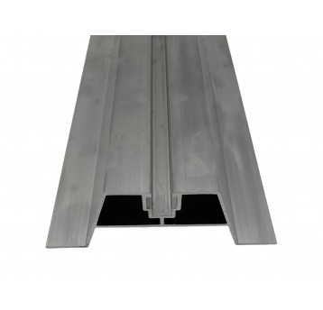 Uchwyt, mostek trapezowy niski 40 mm, dł. 400 mm z EPDM