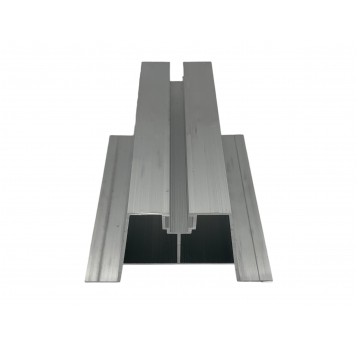 Uchwyt, mostek trapezowy wysoki 70 mm, dł. 250 mm z EPDM
