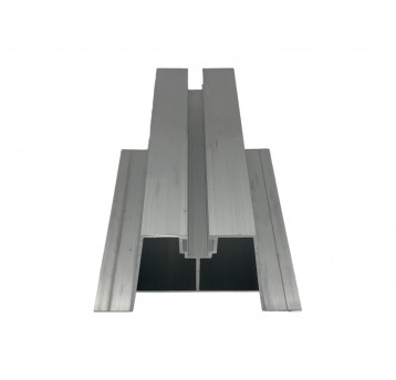 Uchwyt, mostek trapezowy wysoki 70 mm, dł. 400 mm z EPDM