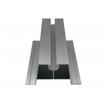Uchwyt, mostek trapezowy wysoki 70 mm, dł. 450 mm z EPDM